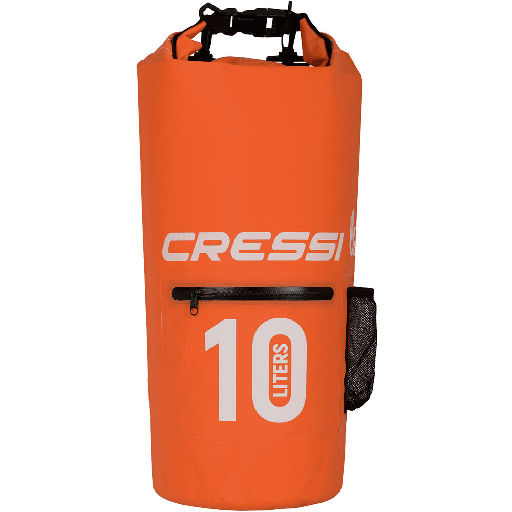 Cressi Sub bolsa estanca BOLSA DRY PVC CON CREMALLERA  10lts NA vista frontal