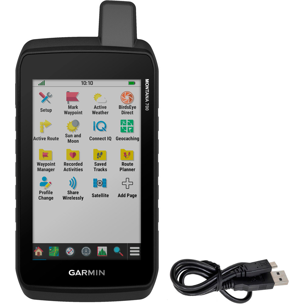 Garmin gps MONTANA 700 vista frontal