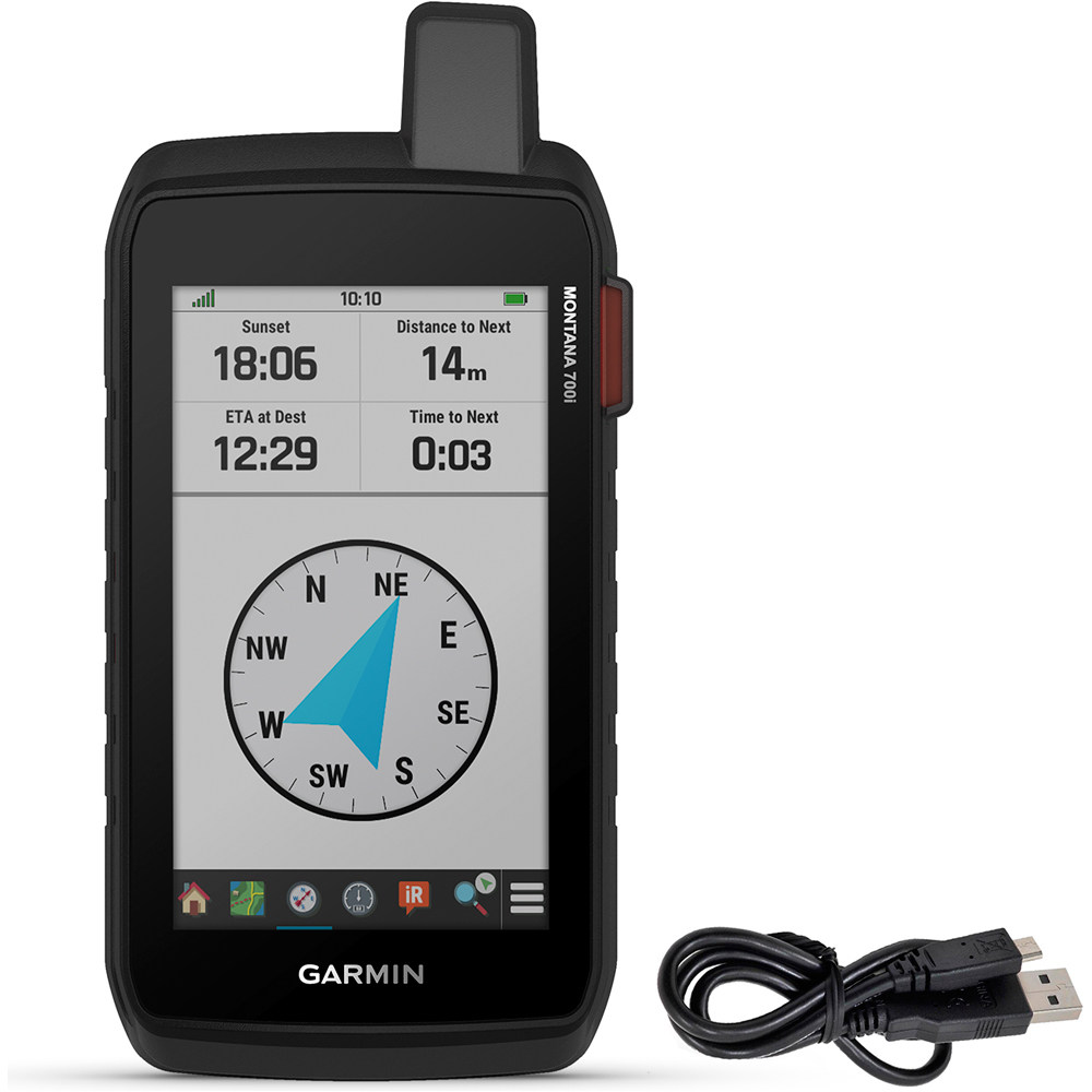 Garmin gps MONTANA 700i vista frontal