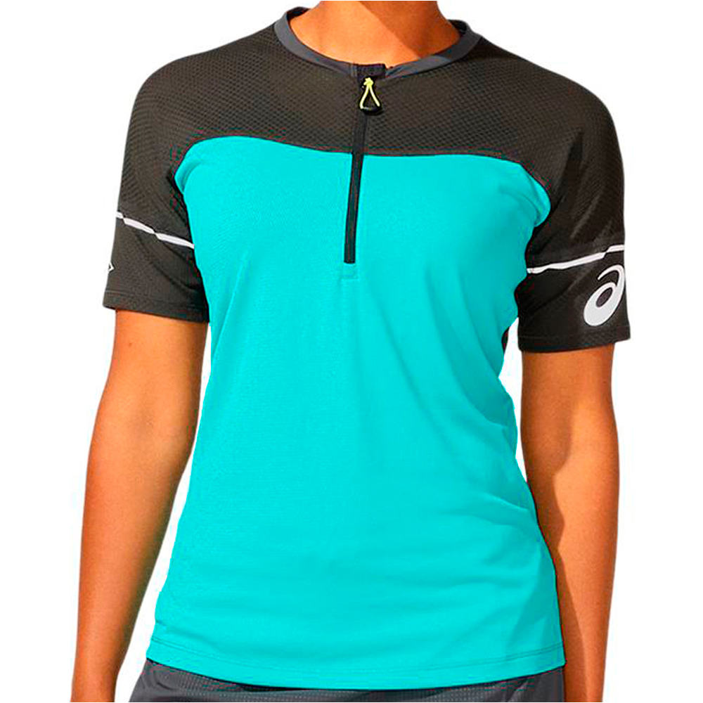 Asics camiseta entrenamiento manga corta mujer FUJITRAIL TOP 07