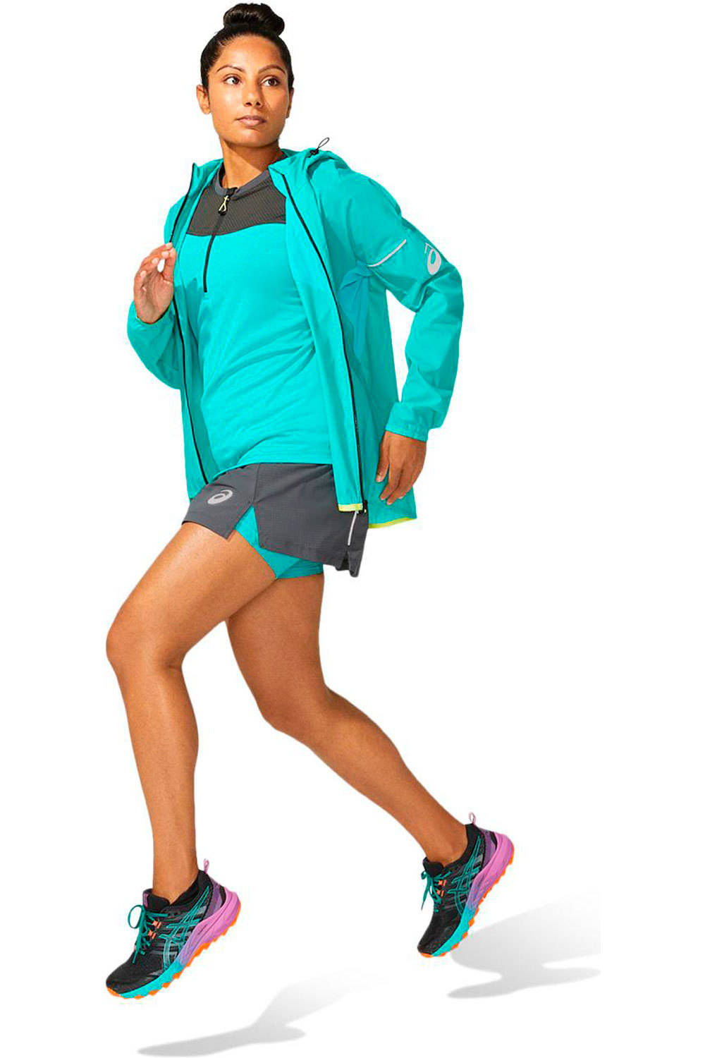 Asics CHAQUETA TRAIL RUNNING MUJER FUJITRAIL JACKET 05