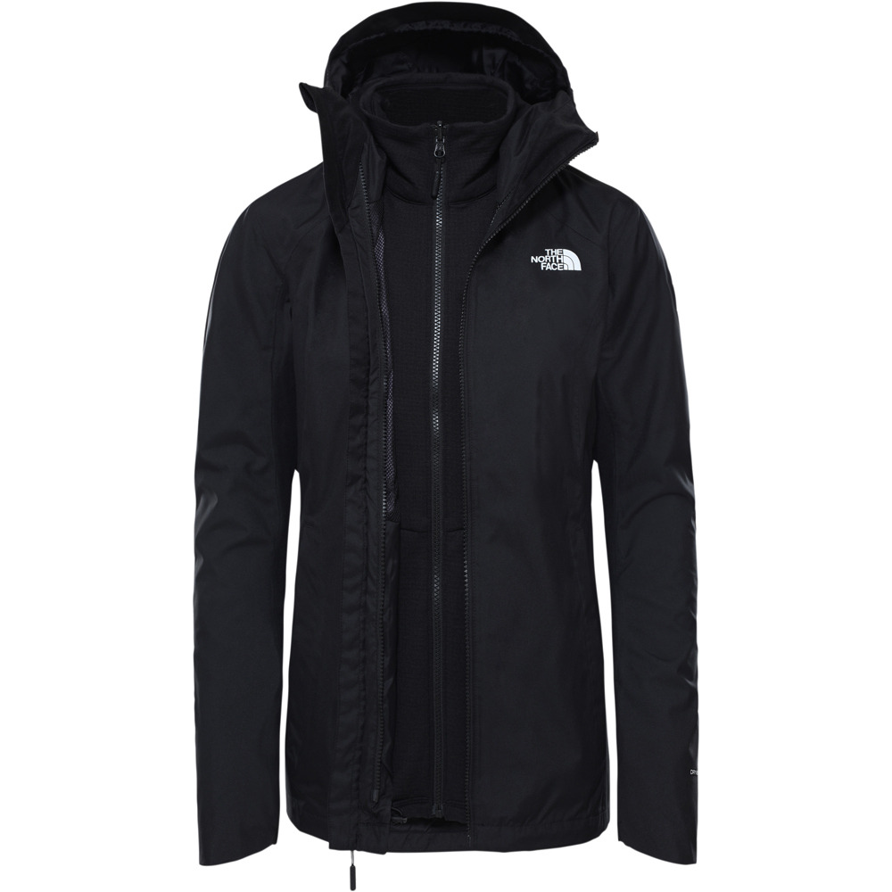 The North Face chaqueta impermeable insulada mujer W QUEST TRICLIMATE vista frontal