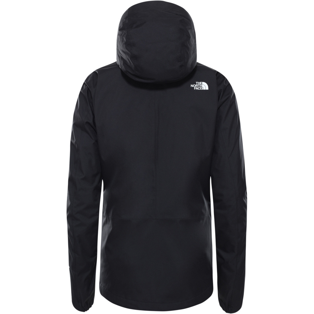 The North Face chaqueta impermeable insulada mujer W QUEST TRICLIMATE vista detalle