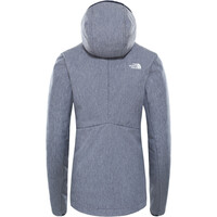 The North Face chaqueta softshell mujer W QUEST HIGHLOFT SOFT SHELL JACKET - EU vista trasera