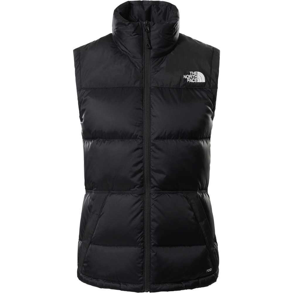 The North Face chaleco outdoor mujer W DIABLO DOWN VEST vista frontal