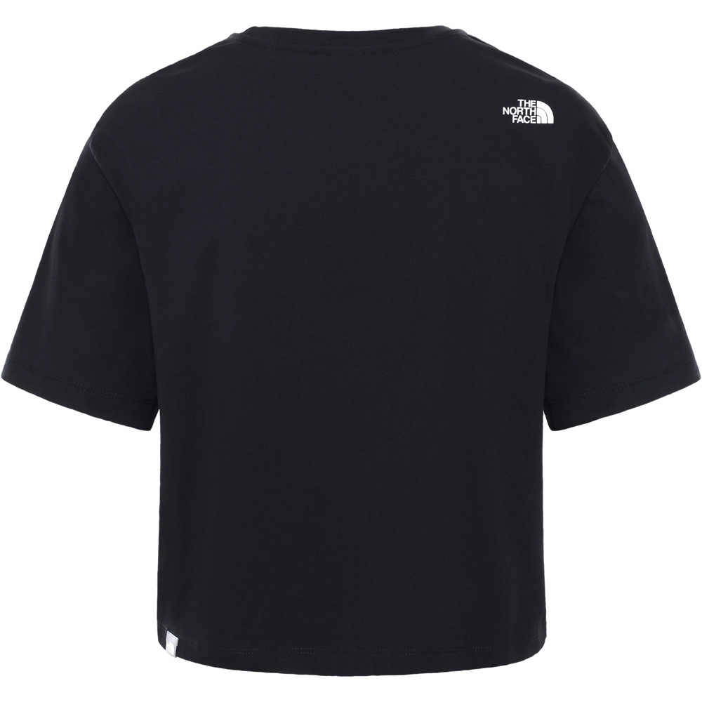 The North Face camiseta manga corta mujer W CROPPED SIMPLE DOME TEE vista trasera