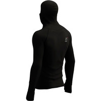 Compressport camiseta técnica manga larga hombre 3D Thermo UltraLight Racing Hoodie vista trasera