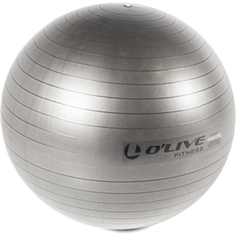 Olive balón medicinal FITNESS BALL O'LIVE, 65 cm vista frontal