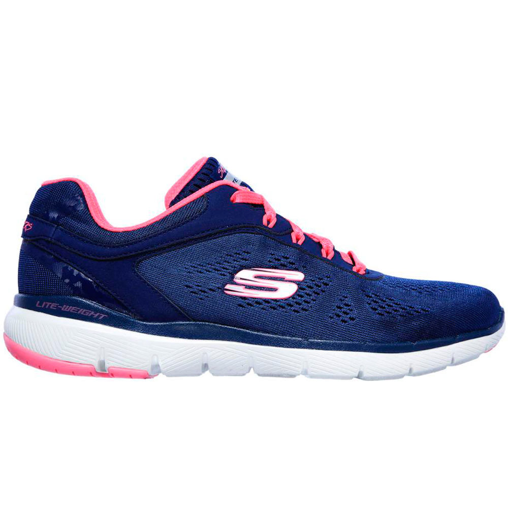 Skechers zapatillas fitness mujer FLEX APPEAL 3.0 - MOVING FAST lateral exterior