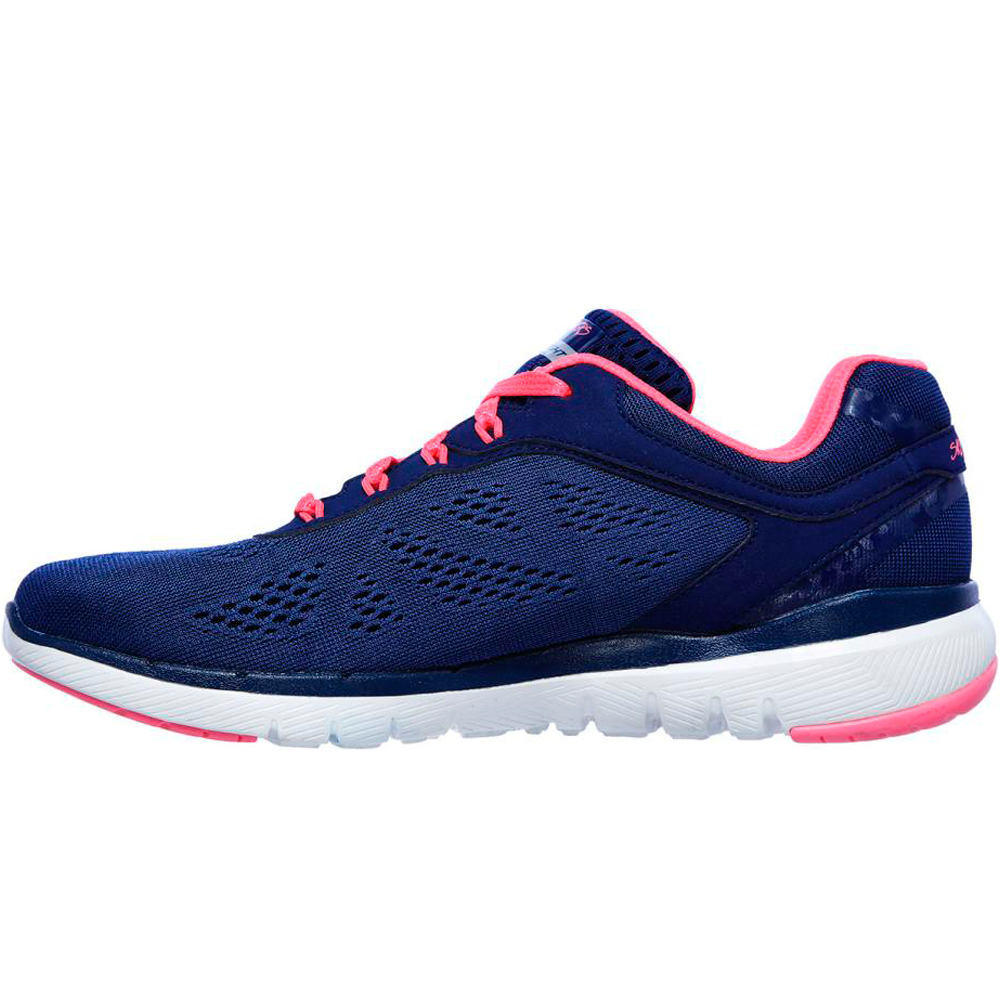 Skechers zapatillas fitness mujer FLEX APPEAL 3.0 - MOVING FAST lateral interior