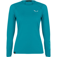 Salewa camisetas trail running manga larga mujer PEDROC ALPINE WO W L/S TEE vista frontal