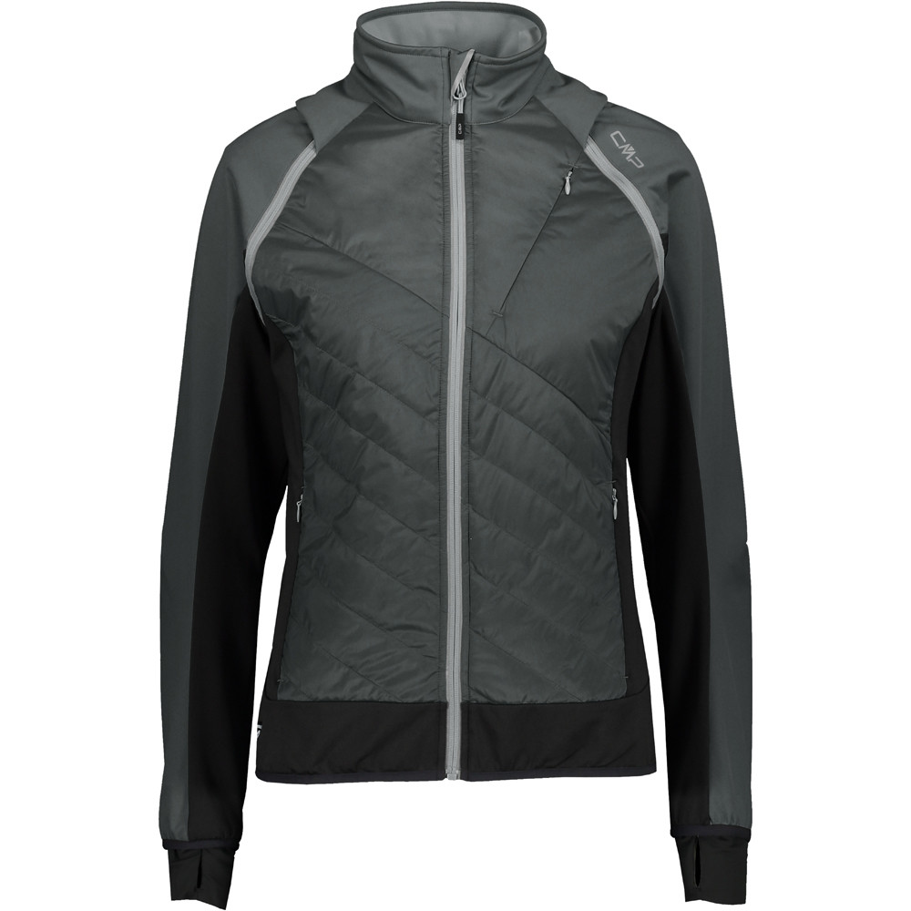 Cmp woman jacket with detachable sleeves chaqueta softshell mujer