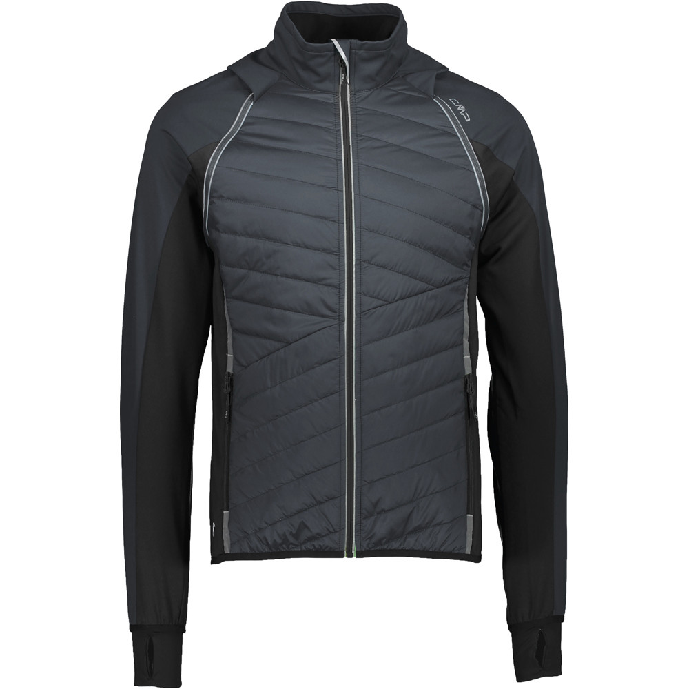 Man jacket with detachable sleeves chaqueta softshell hombre Gris (50)
