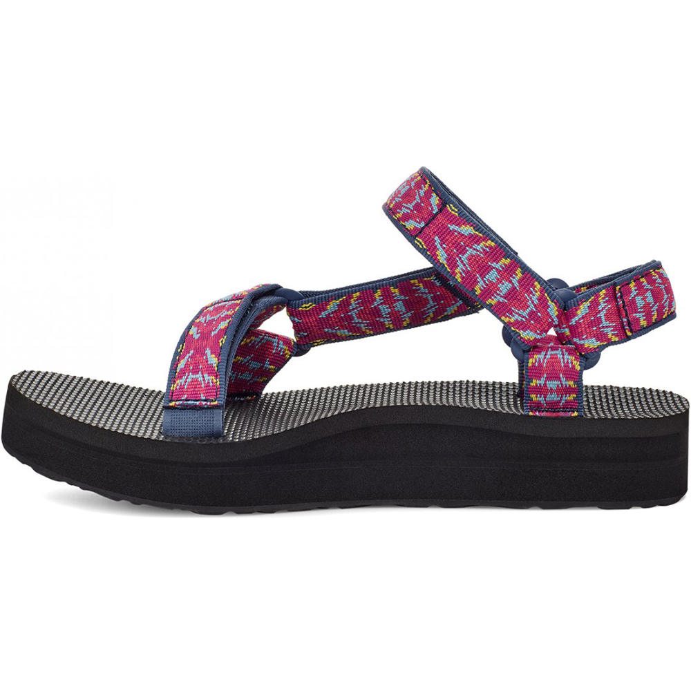 Teva zueco mujer Midform Universal triston raspberry sorbet lateral interior