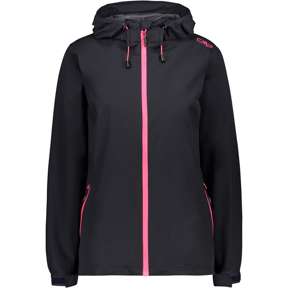 Woman jacket fix hood chaqueta impermeable mujer (42)