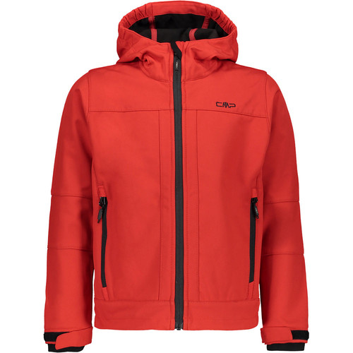 Cmp Kid Jacket Forum niño Hood Fix | chaqueta Sport softshell rojo