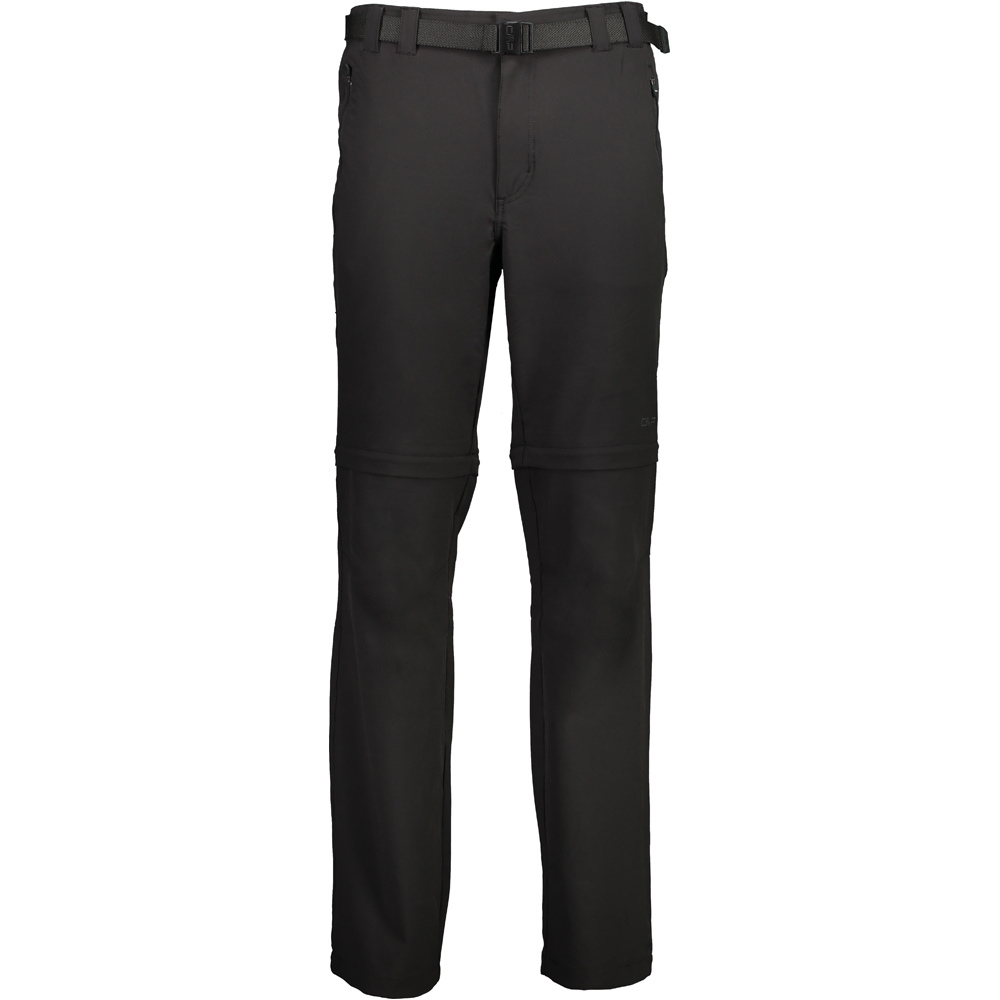 Man zip off pant pantalón montaña hombre Negro (58)