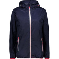 WOMAN JACKET RAIN FIX HOOD