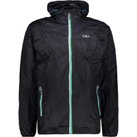 MAN JACKET RAIN FIX HOOD