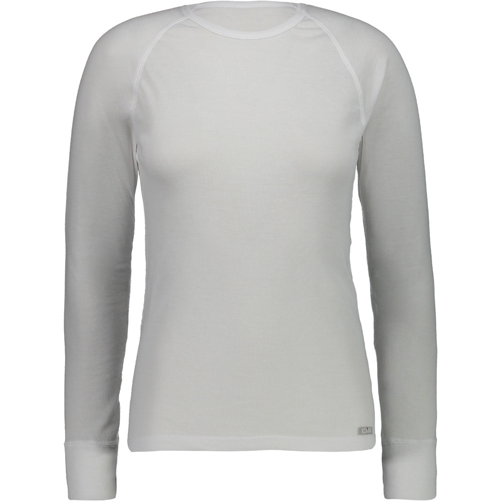 Woman sweat camiseta térmica manga larga mujer Blanco (40)