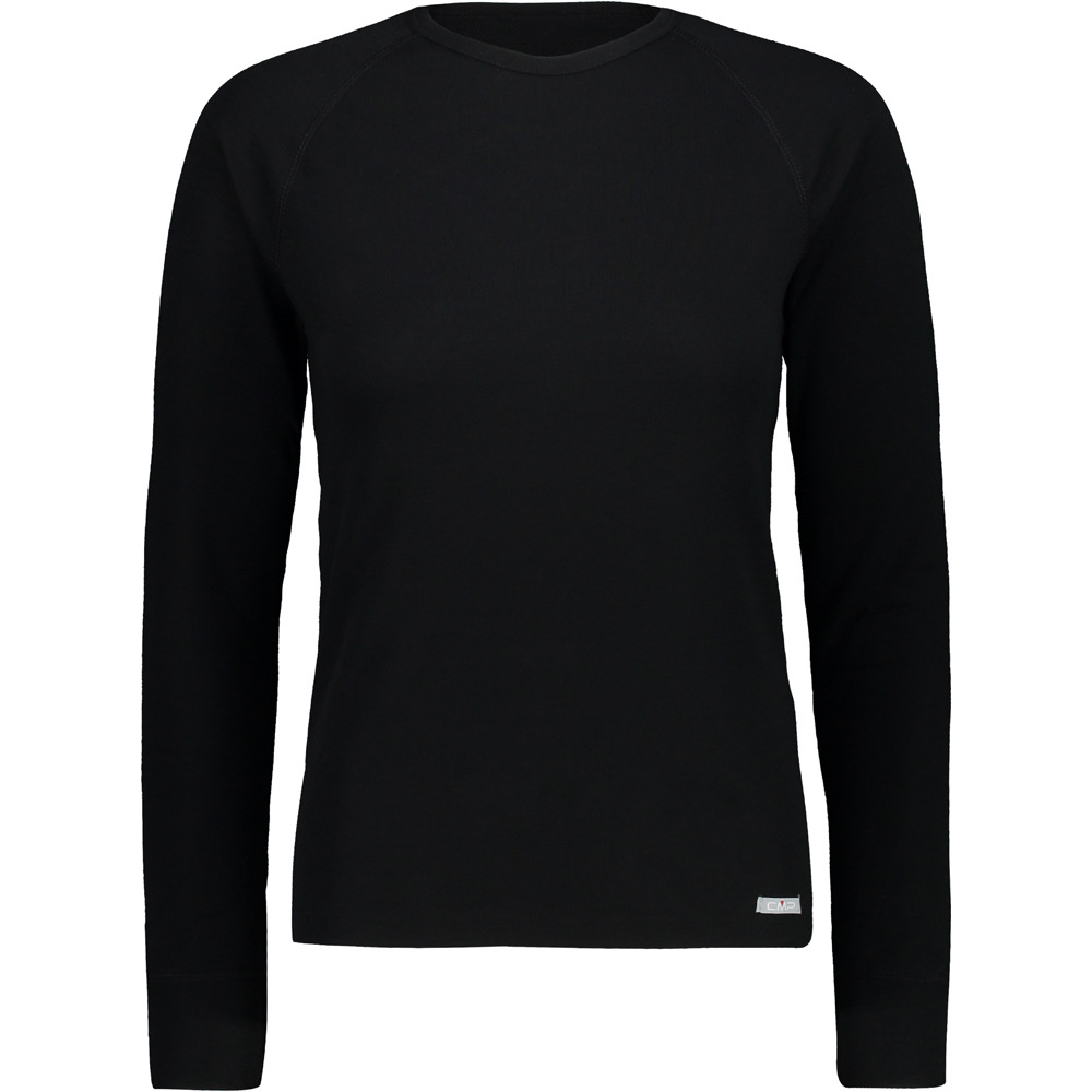 Woman set sweat and pant camiseta térmica manga larga mujer Negro (48)