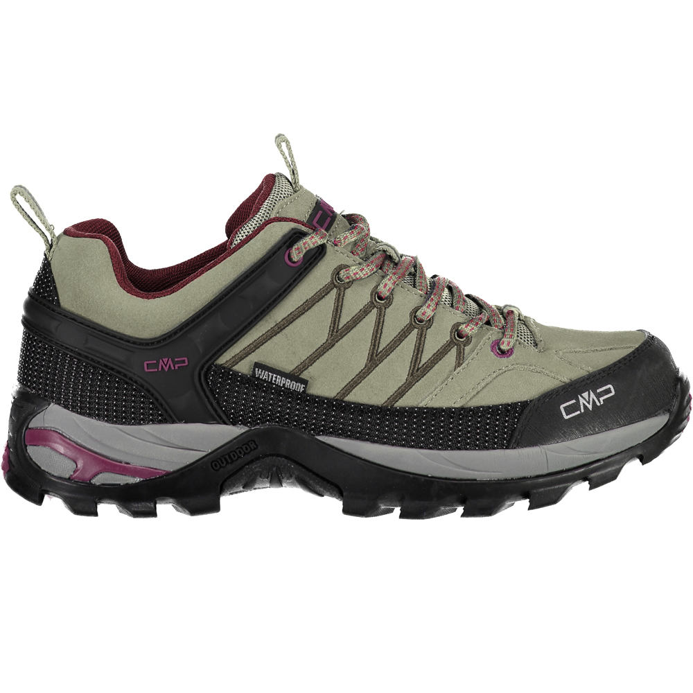 Cmp zapatilla trekking mujer RIGEL LOW WMN TREKKING SHOES WP lateral exterior