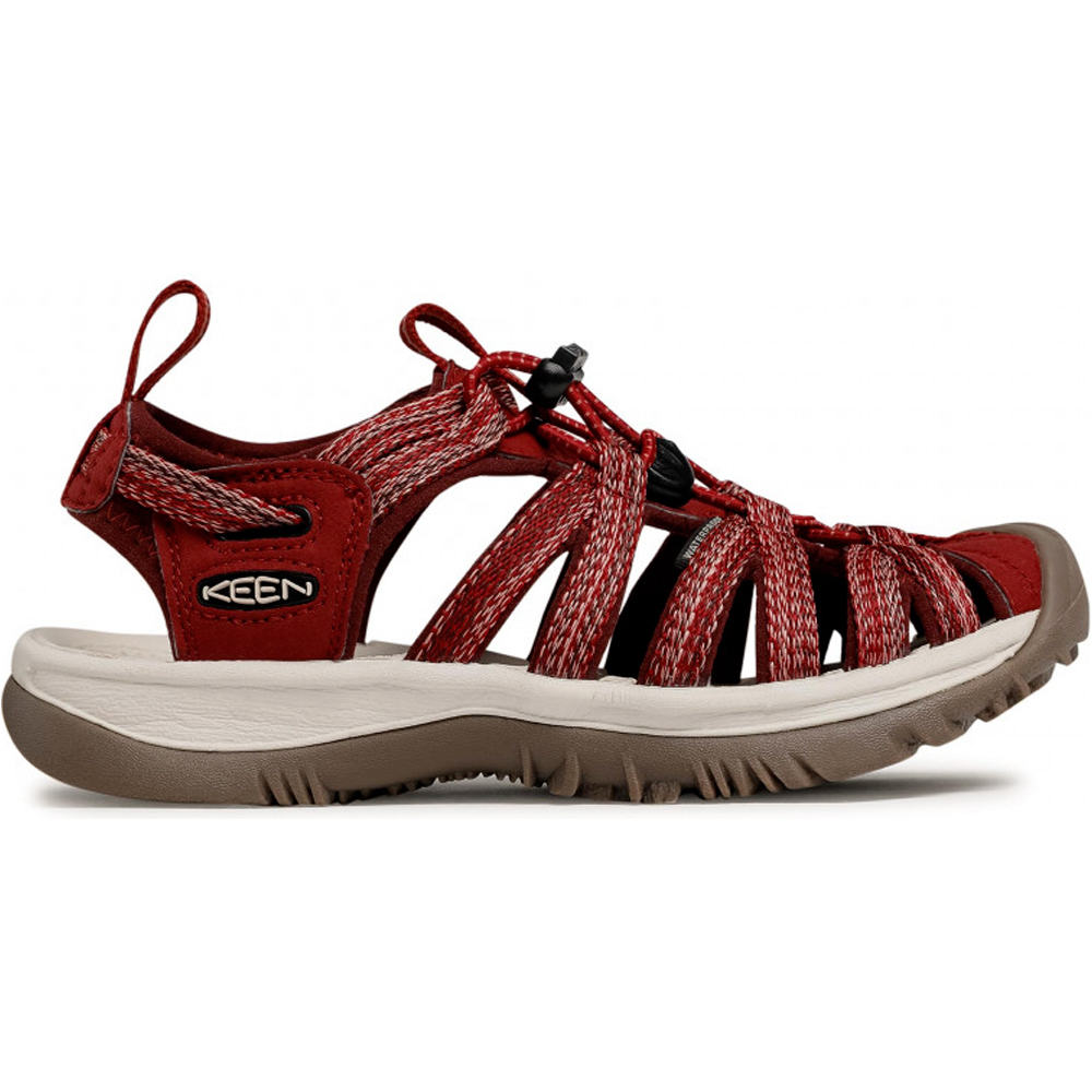 Keen sandalias trekking mujer WHISPER lateral exterior