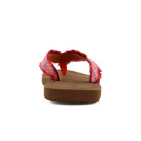 Seafor chanclas mujer PLACENIA ORANGE vista trasera