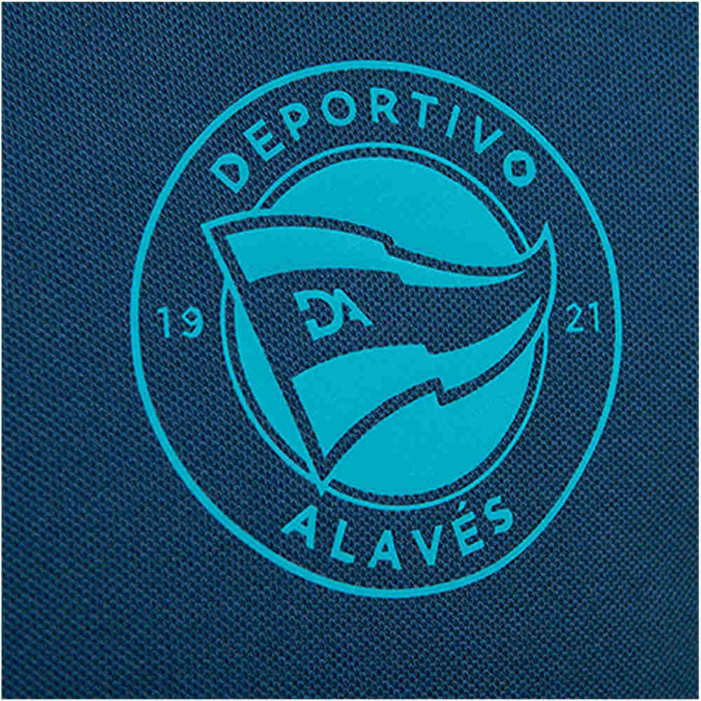 Alaves camiseta entrenamiento niño ALAVES 21 POLO PASEO INF AZ 03
