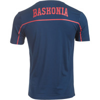 Baskonia camiseta baloncesto BASKONIA 21 CAM PASEO INF AZ vista trasera