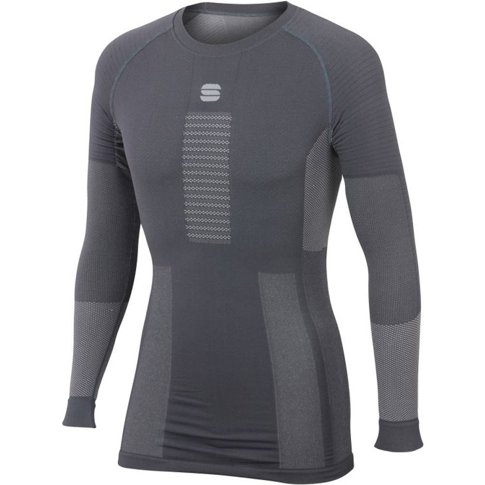 Nd skin camiseta térmica manga larga hombre Gris