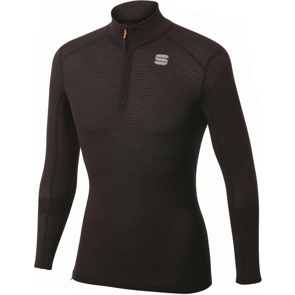 Td mid camiseta térmica manga larga hombre Negro (L)
