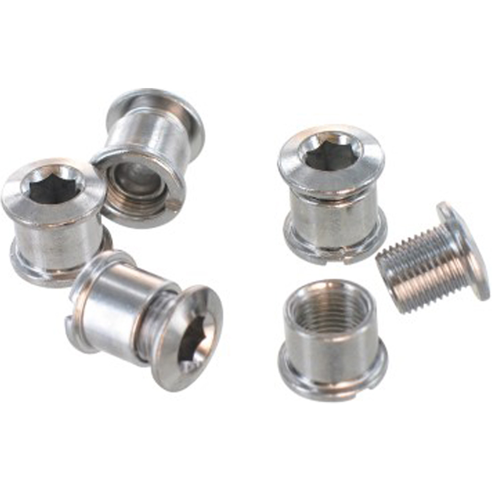 Var Tornillos de plato acero 5 unidades platos mtb