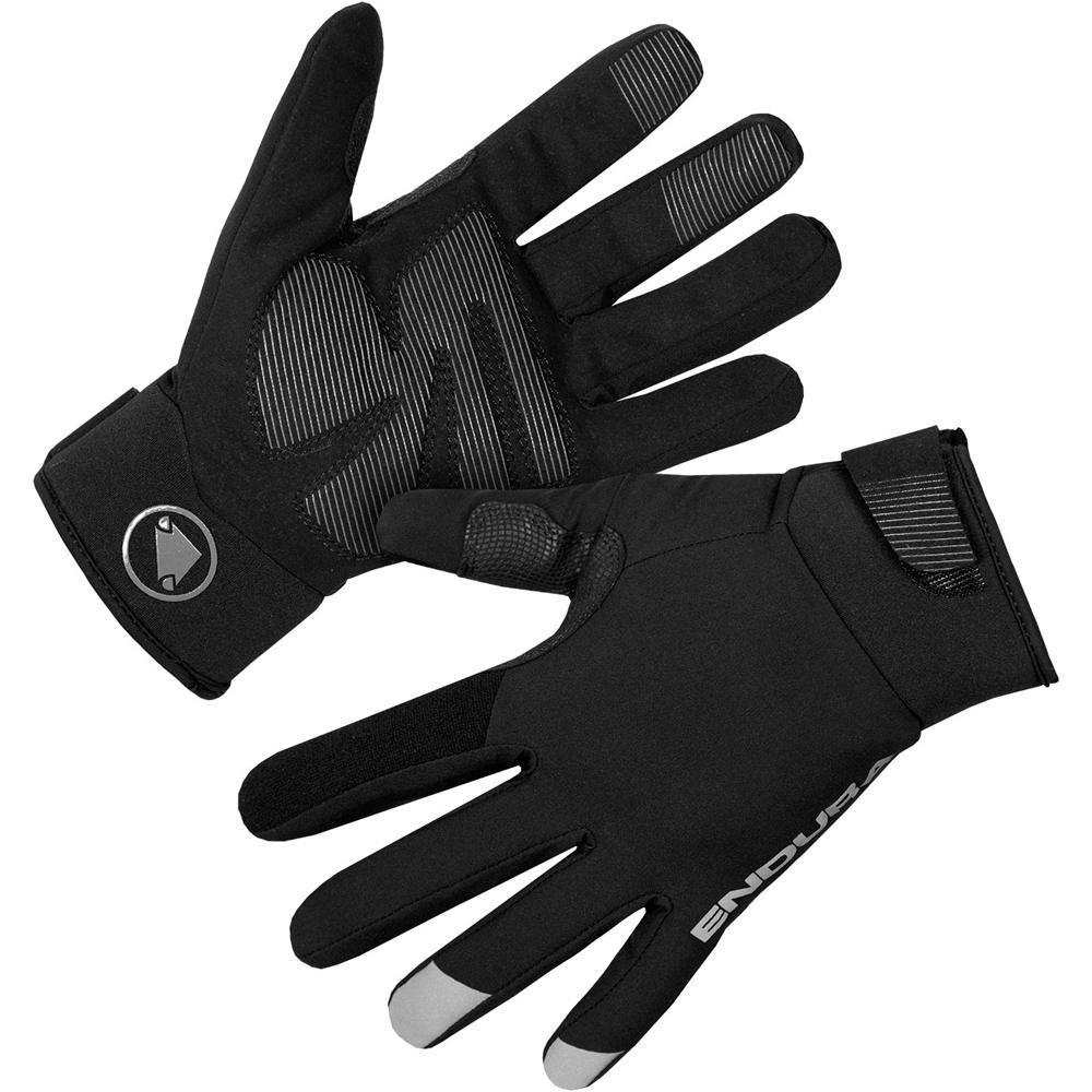 Strike guantes ciclismo invierno Negro (S)