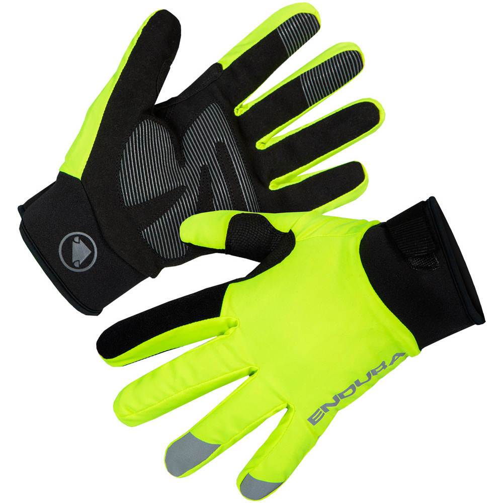 Strike guantes ciclismo invierno Amarillo (XL)