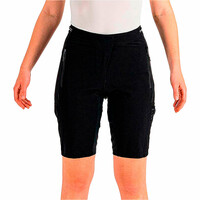 Sportful pantalón corto ciclismo mujer SUPERGIARA W OVERSHORT vista frontal