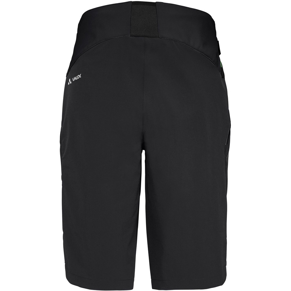 Vaude pantalón corto ciclismo hombre Mens Qimsa Softshell Shorts vista trasera