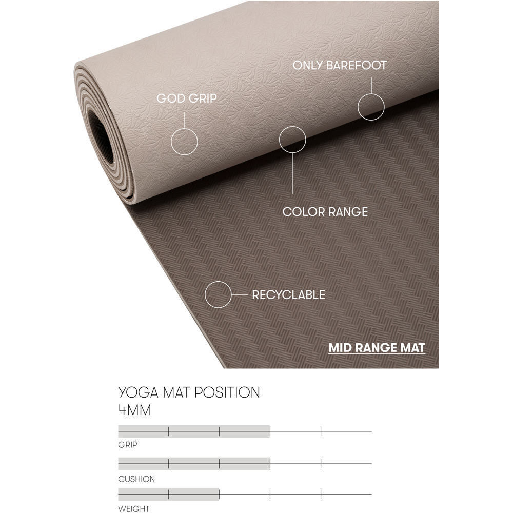 Casall colchoneta Yoga mat position 4mm 03