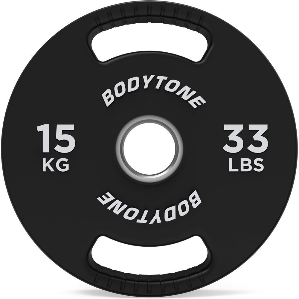 Bodytone olimpico uretano 15kg 50mm disco pesas