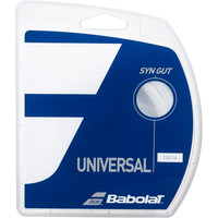 Babolat cordaje tenis SYNTHETIC GUT 130 + ENCORDADO vista frontal