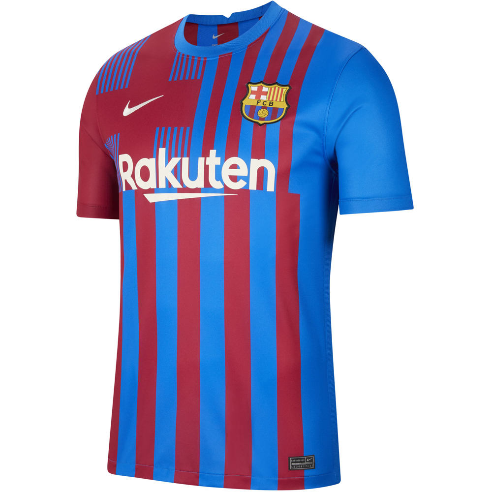 Nike camiseta de fútbol oficiales BARCELONA 22 M NK BRT STAD JSY SS HM vista frontal