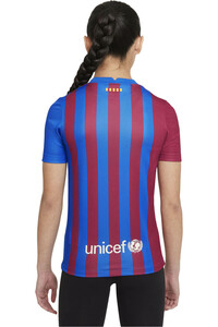 Nike camiseta de fútbol oficiales niño BARCELONA 22 Y NK BRT STAD JSY SS HM vista trasera