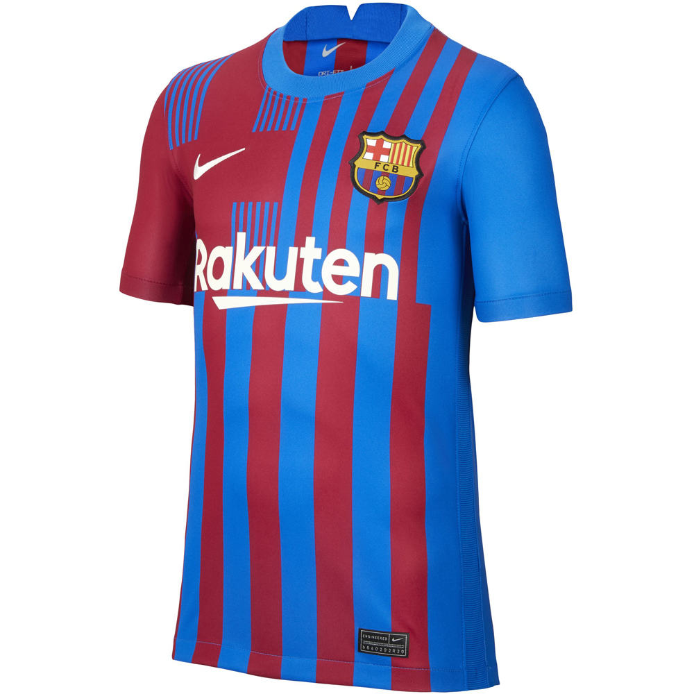 Nike camiseta de fútbol oficiales niño BARCELONA 22 Y NK BRT STAD JSY SS HM 07