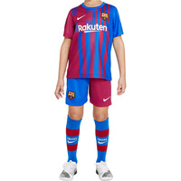 Nike equipación fútbol niño BARCELONA 22 LK NK BRT KIT HM vista detalle