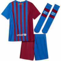 Nike Barcelona 22 Lk Nk Brt Kit Hm equipación fútbol niño