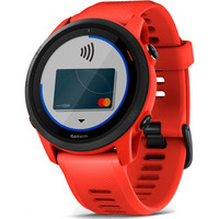 Garmin pulsómetros con gps FORERUNNER 745 ROJO 03