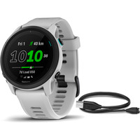 Garmin pulsómetros con gps FORERUNNER 745 BLANCO vista frontal