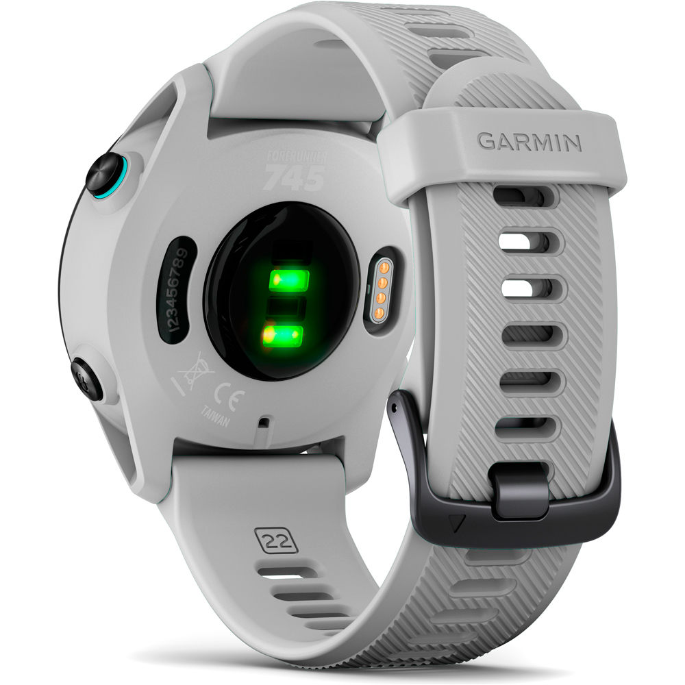 Garmin pulsómetros con gps FORERUNNER 745 BLANCO 01