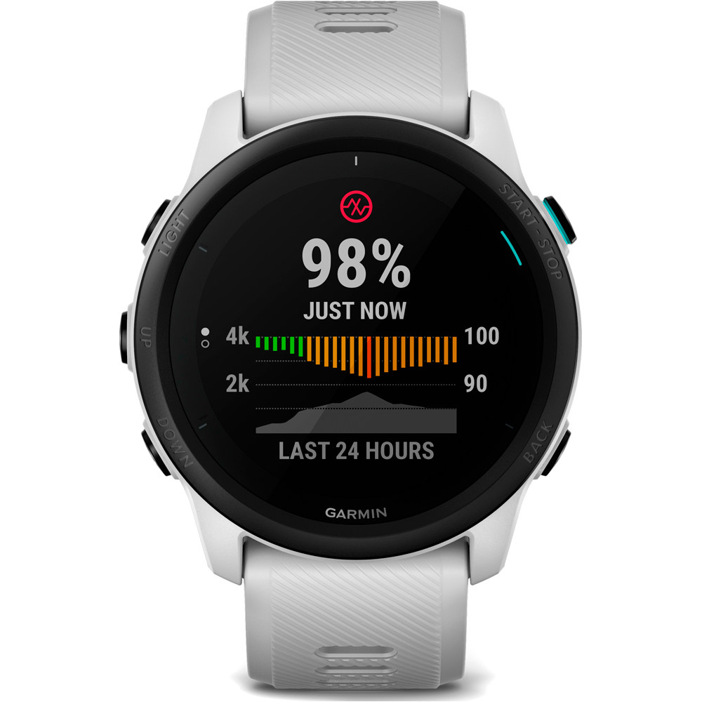 Garmin pulsómetros con gps FORERUNNER 745 BLANCO 04