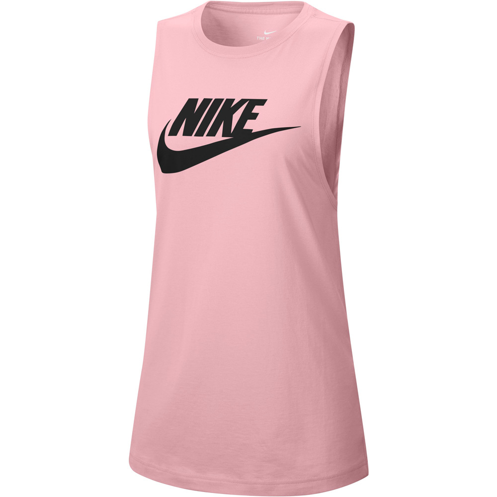 Nike camiseta tirantes mujer W NSW TANK MSCL FUTURA NEW vista frontal